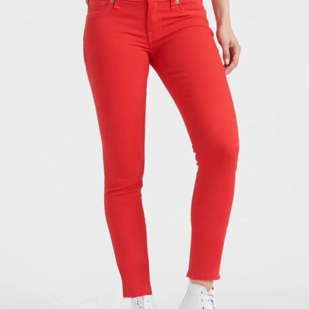 Lucky Brand Low-Rise Stella Skinny Jeans